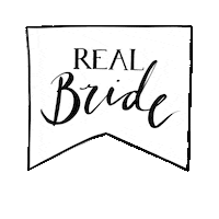 Wedding Realbride Sticker by Miss Clemmie