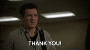 Nathan Fillion Thank You GIF by ABC Network