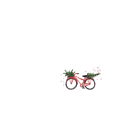 Christmas Driving Sticker by nutsandgolden