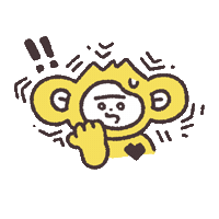 Monkey Sticker