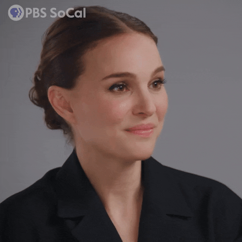 Natalie Portman Agree GIF by PBS SoCal