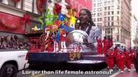 Larger Than Life Female Astronaut