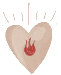 Heart Love Sticker by Leohestudio