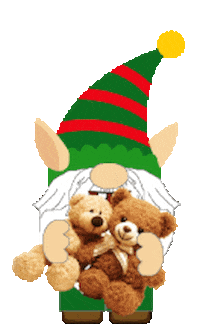 Santas Elves Christmas Sticker