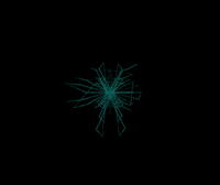quasicrystals 3d abstract crystals webgl GIF