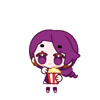 Watch Popcorn Sticker