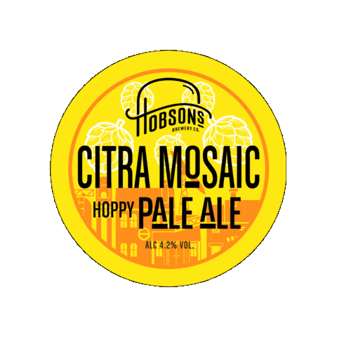 Hobsonsbrewery giphygifmaker citra hobsons hobsons brewery Sticker