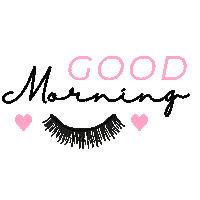 Swipe Up Good Morning Sticker by Lashes & Go