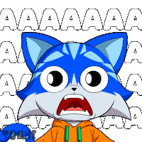 Cat Omg Sticker by Toshithecat