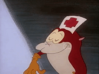 ren and stimpy nicksplat GIF