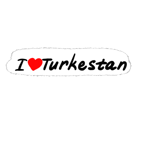 Gauhartas_s 13 kazakhstan qazaqstan turkistan Sticker