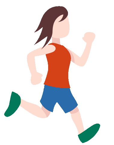 Runner Sticker by FBKS