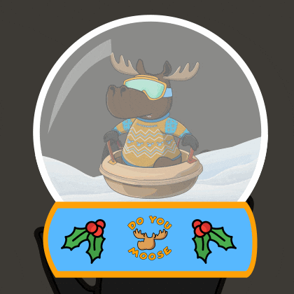 DoYouMoose giphyupload christmas winter xmas GIF