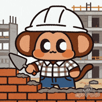 In Progress Monkey GIF by Chimpers