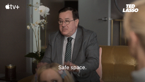 Safe Space Gossip GIF by Apple TV