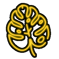 neon plant Sticker by Glamour Brasil