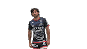 Raised Fist Yes Sticker by FCG Rugby