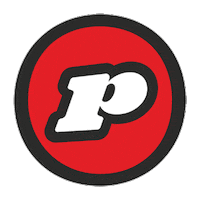 Round P Sticker by PEPE nymi