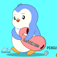 Easter Eggs Penguin GIF by Pudgy Penguins