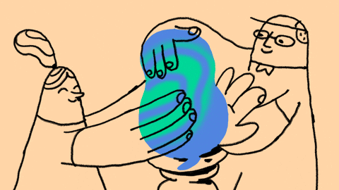 Illustration Love GIF by Oksana Kurmaz Art & Animation