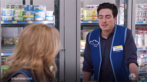 cloud 9 nbc GIF by Superstore