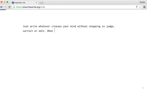 freewrite GIF by Product Hunt