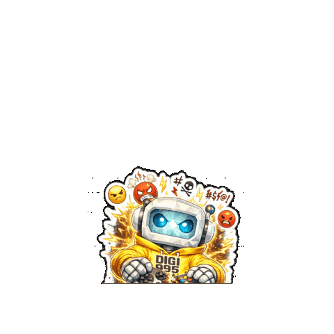 Rage Quit Sticker by Digi 995