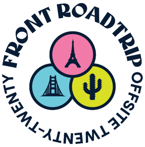 front_app front front app front offsite 2020 Sticker