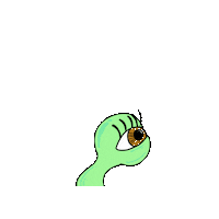Qualbuonvento illustration monster madji Sticker