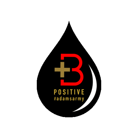 b-positive cancer positivity merch bpositive Sticker