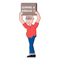 okttoro gif instagram tired man Sticker