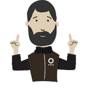 Top Arriba Sticker by Orballo