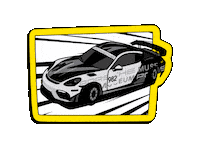 Vintage Stuttgart Sticker by Porsche Museum