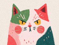 Cat No GIF by Clemens Posch