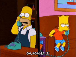 slamming homer simpson GIF