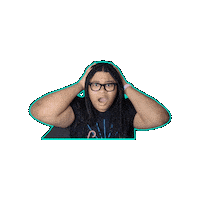 Surprised Mood Sticker by Trey Sartorius