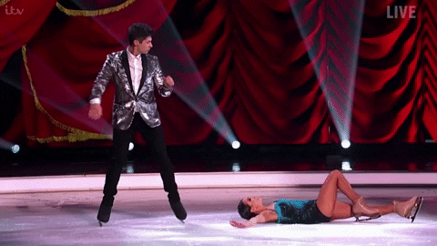BenHanlin giphyupload fail magic fall GIF