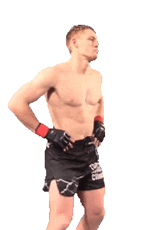 JackDella fight australia mma hype Sticker