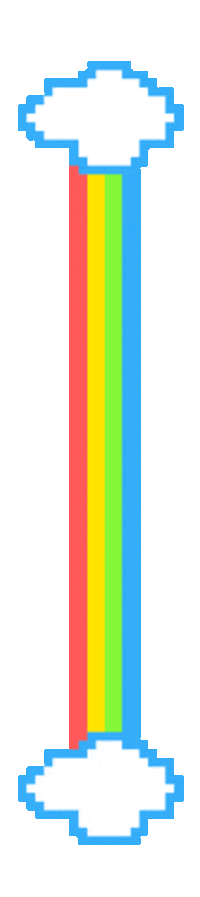 Rainbow Effects Sticker by Originals