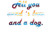 Dog Sticker by OpticalArtInc.