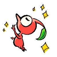 Red Pikmin Sticker by akari_tatata