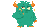 Monster Buff Sticker by InterBoosters