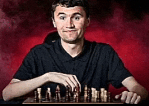 Charlie Kirk Chess GIF
