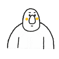 2D Embarrased Sticker by lianbiglian
