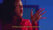 I Will Wait Waiting GIF by ROSALÍA