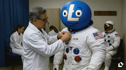 To The Moon Wow GIF by LitVM