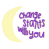 Stars Moon Sticker