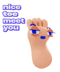 Pleased To Meet You Hello Sticker