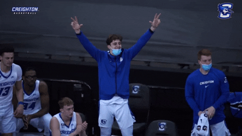 Creighton Bluejays GIF by Creighton University Athletics