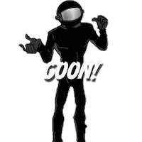 Glaxon astronaut goon spaceman supergreens Sticker